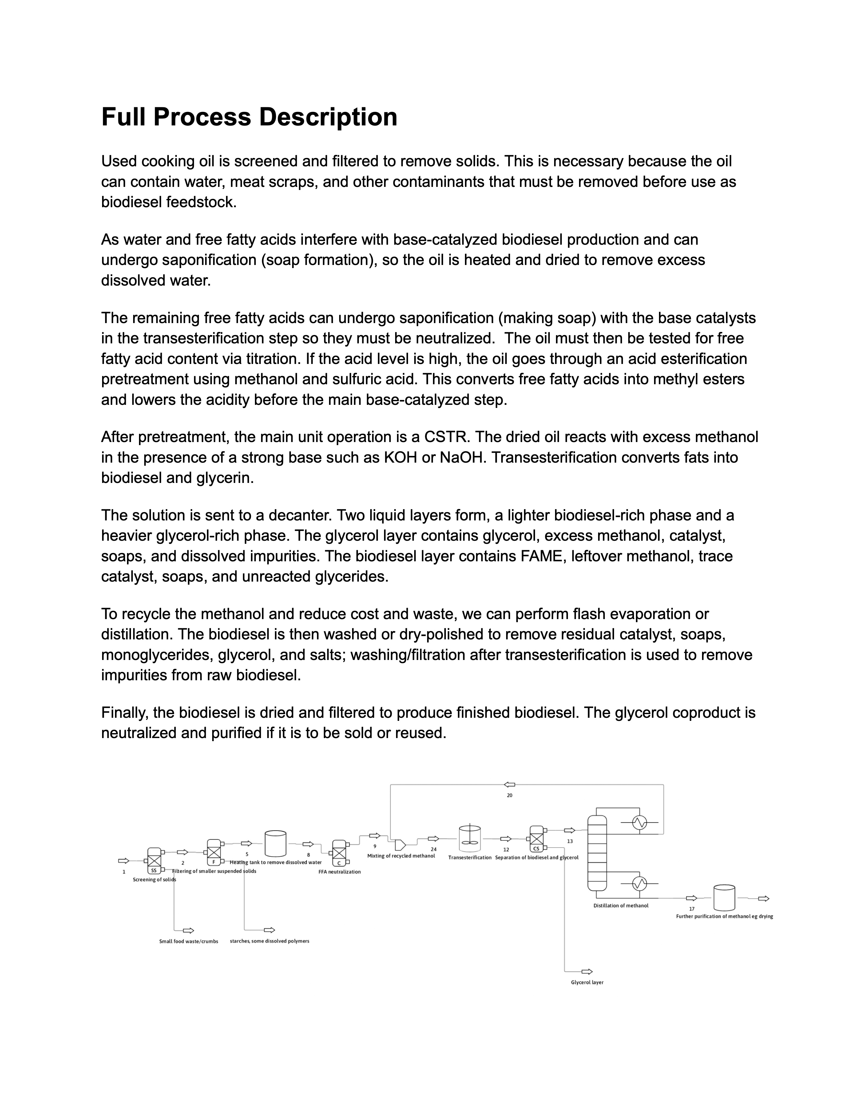 Process design report page 3