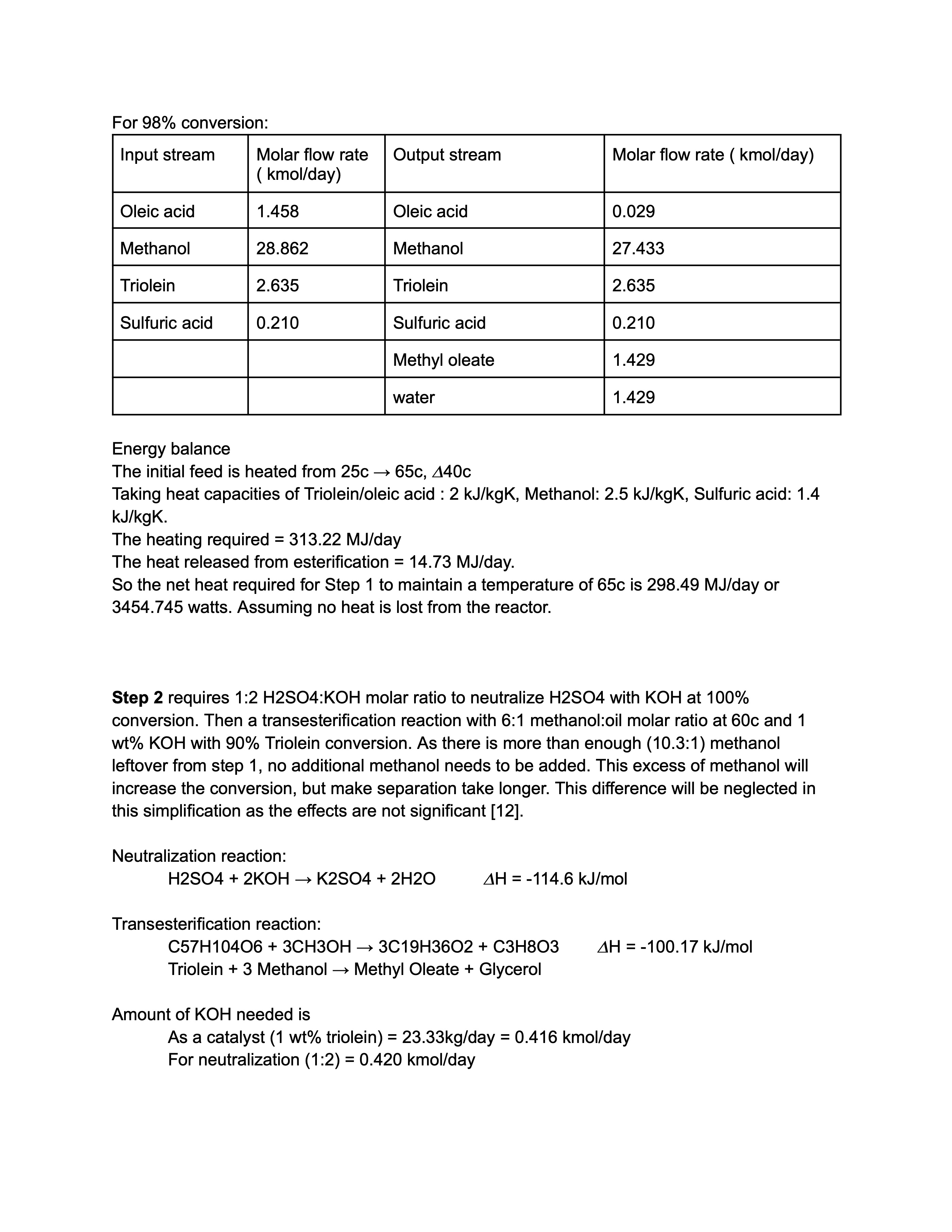 Process design report page 8