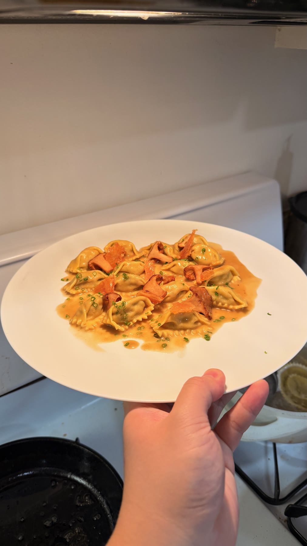 ChickenMushroomAgnolotti — ChickenMushroomtortellini