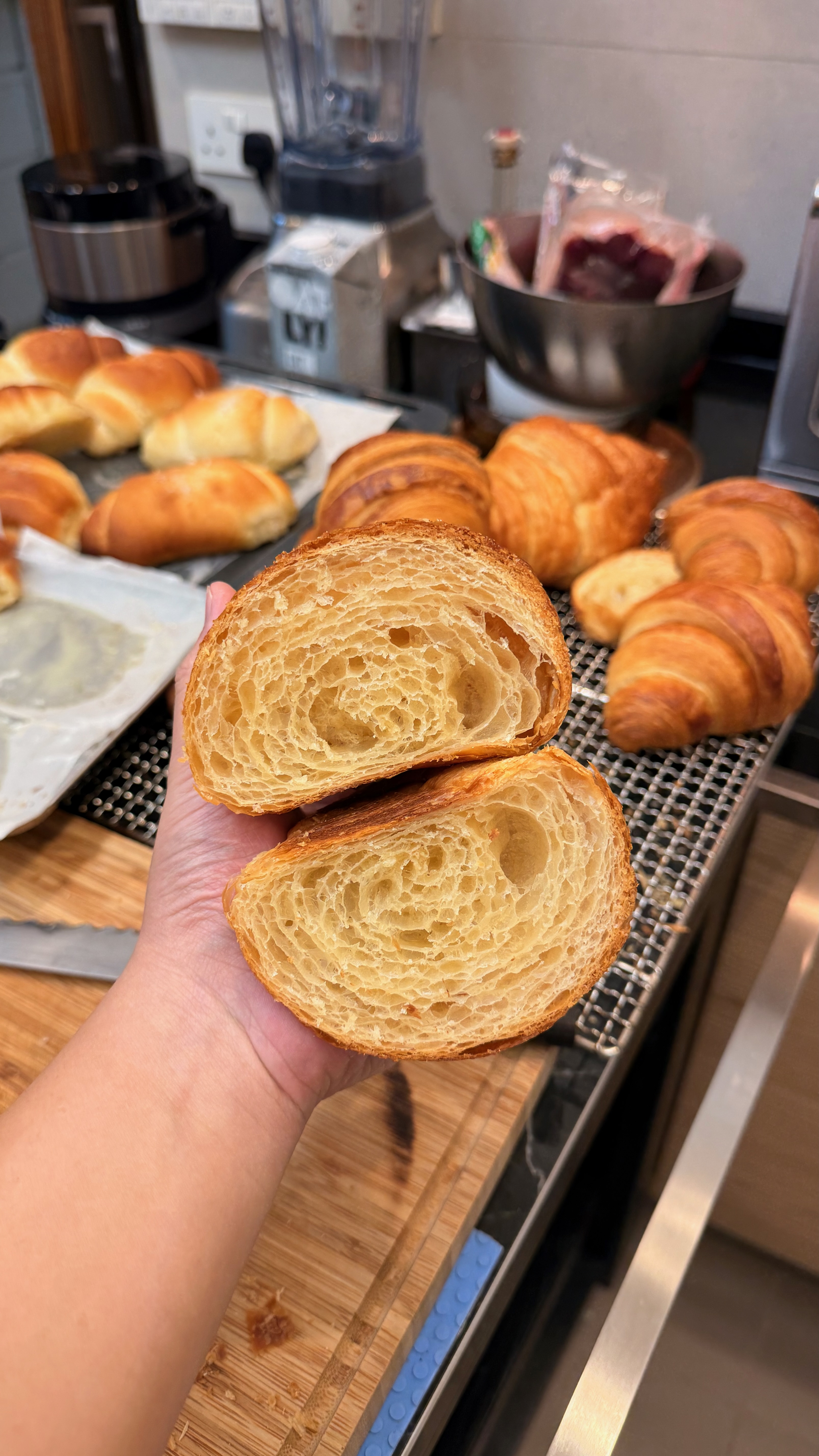Croissant bake 7