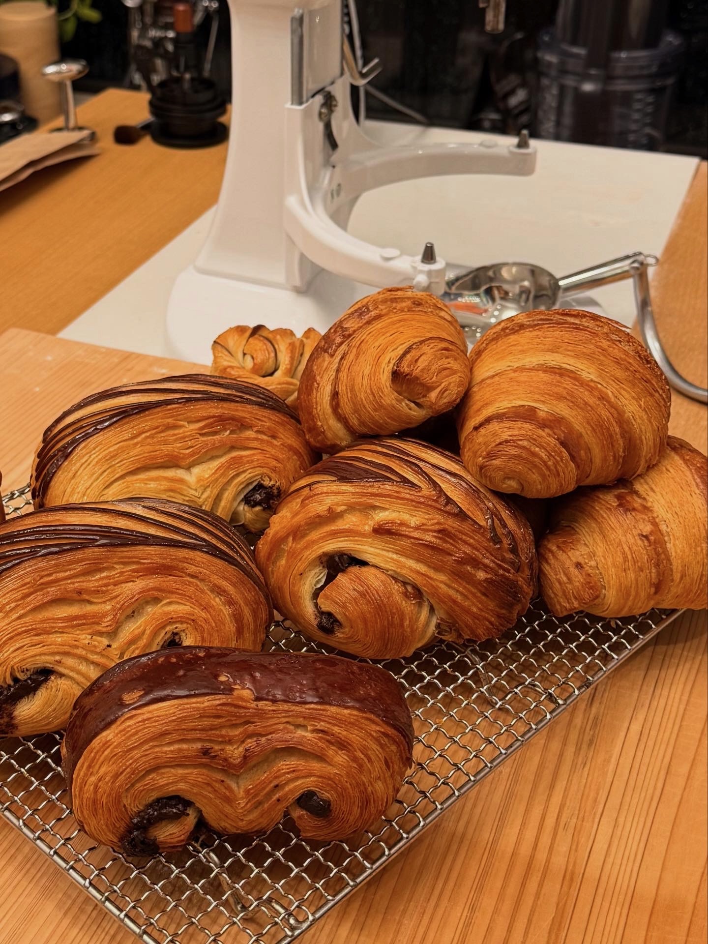 Croissant bake 1
