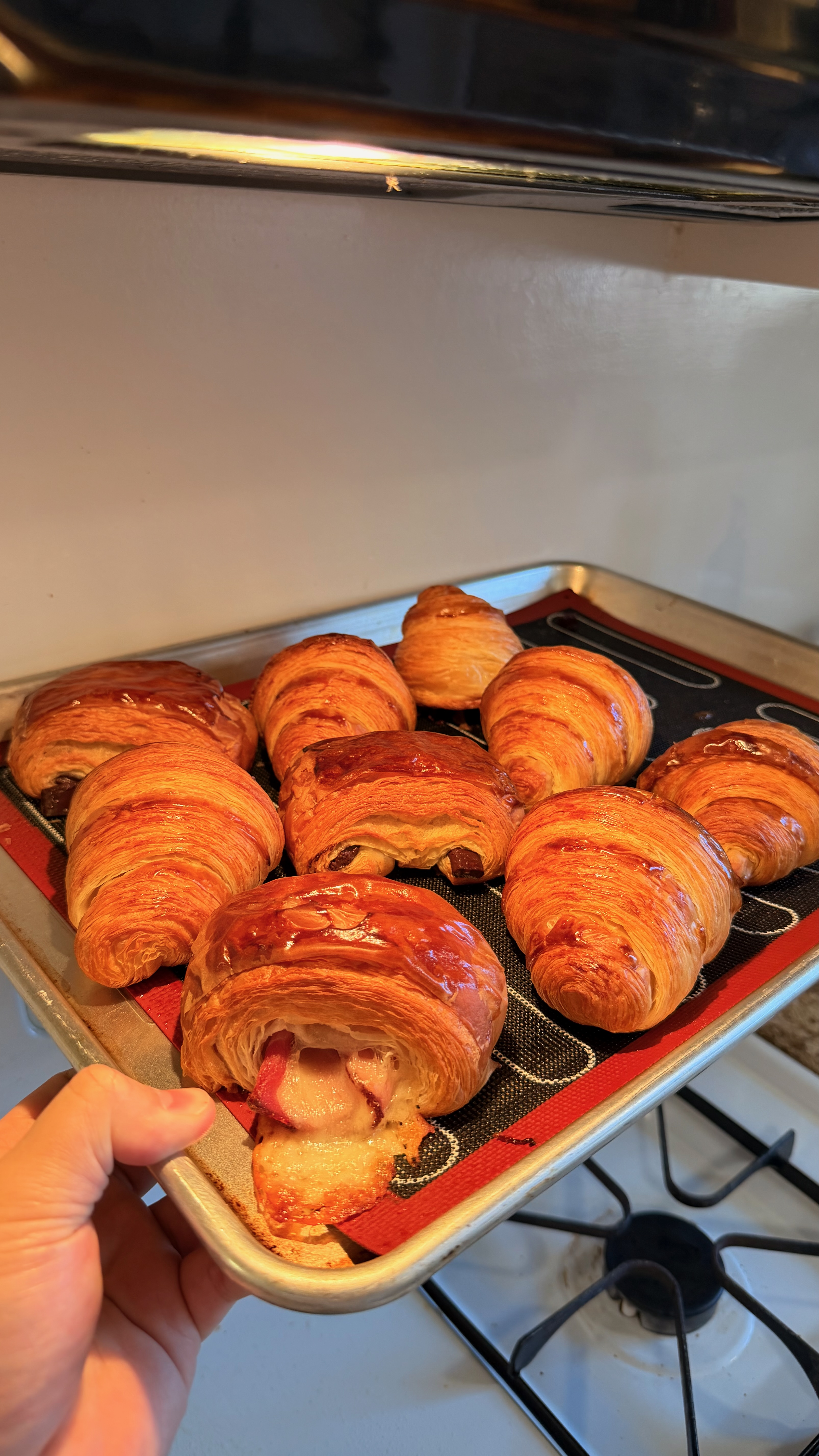 Croissant bake 4