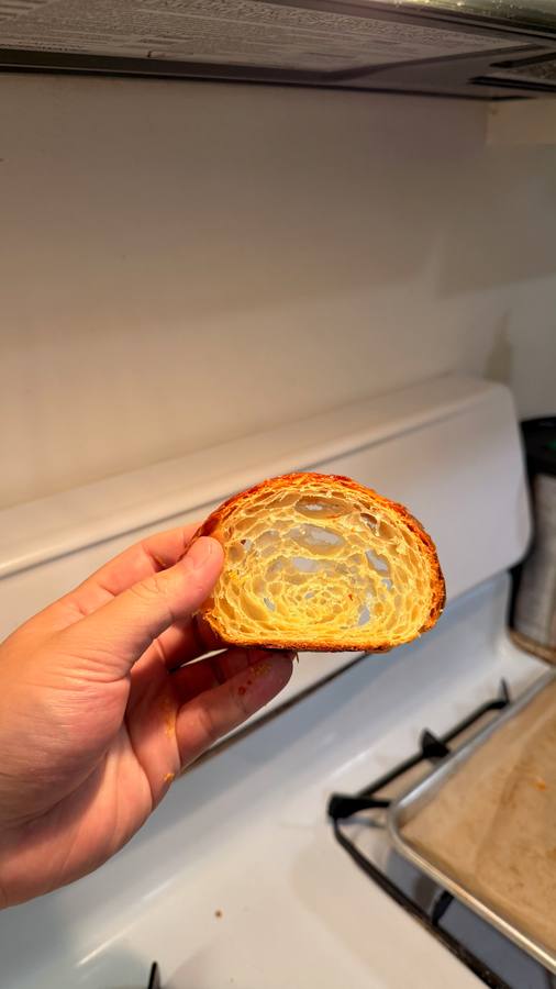 Croissant bake 8
