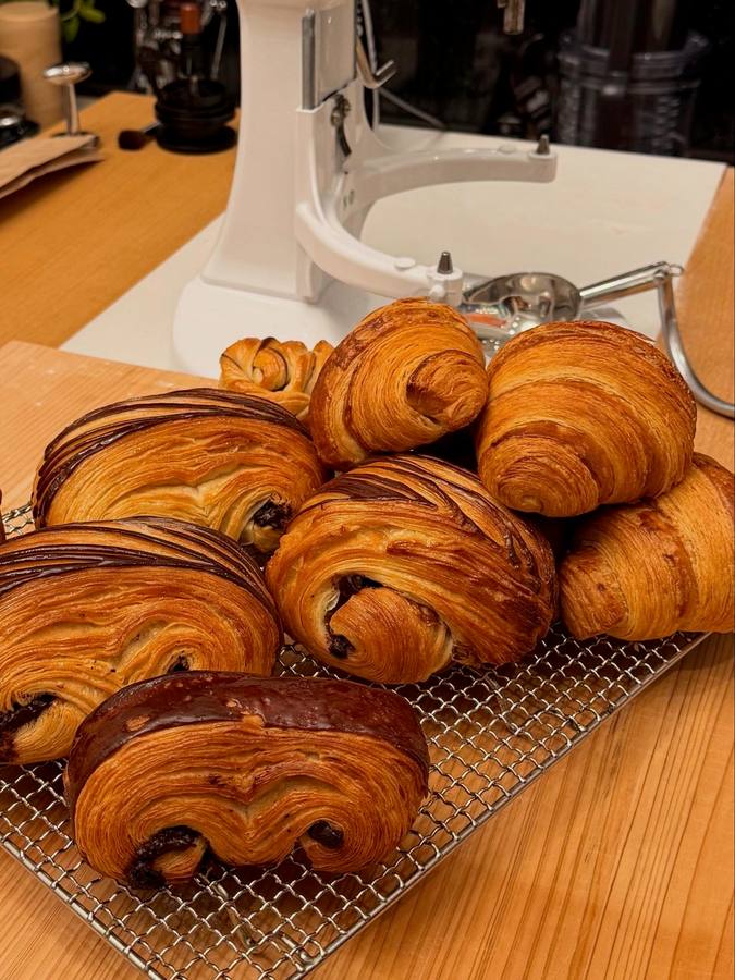Croissant bake 1