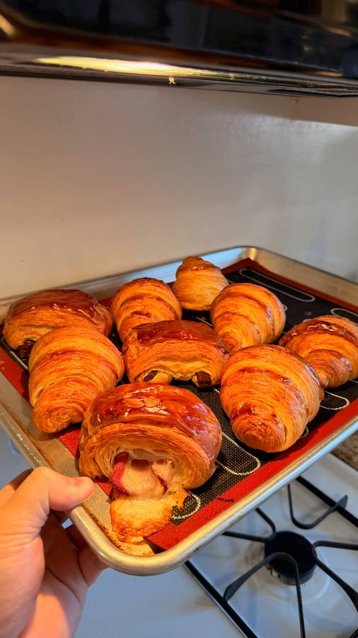Croissant bake 4